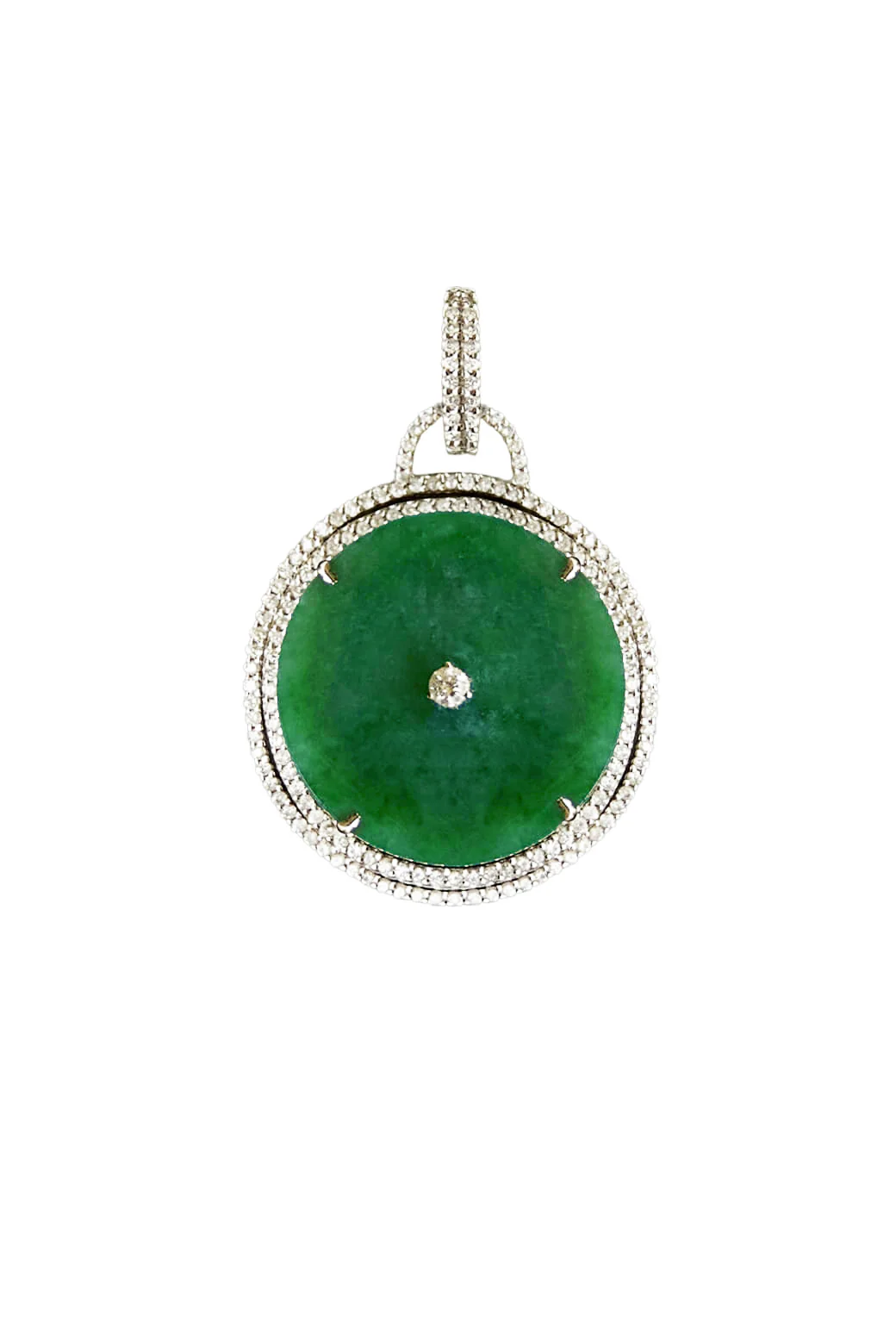 Buru Medallion - Diamond & Jade - BURU
