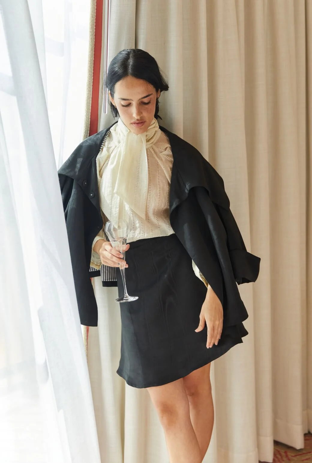 The Laura Mini - Noir Moiré - BURU