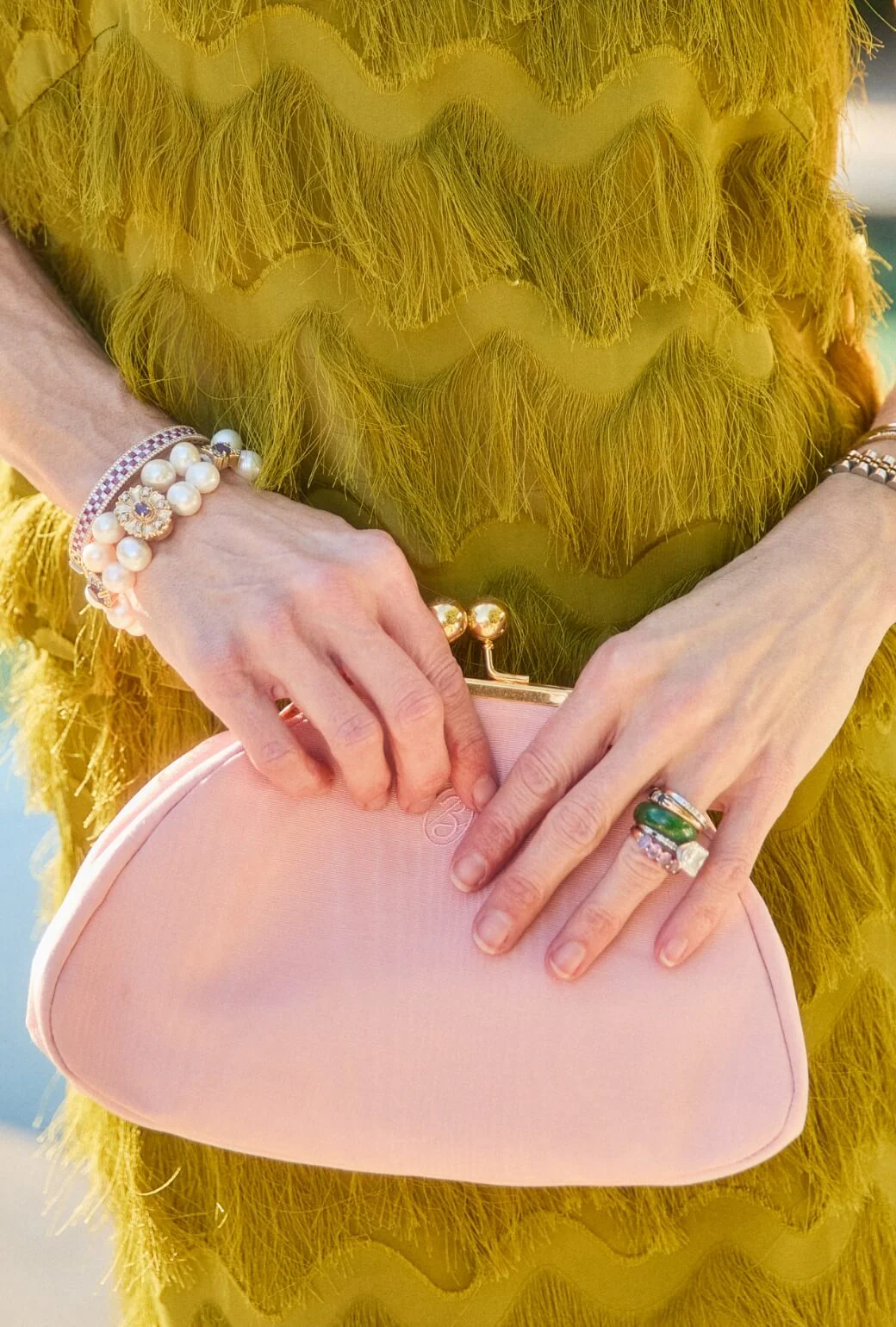 The Pearl Pouch - Ballet Pink - BURU