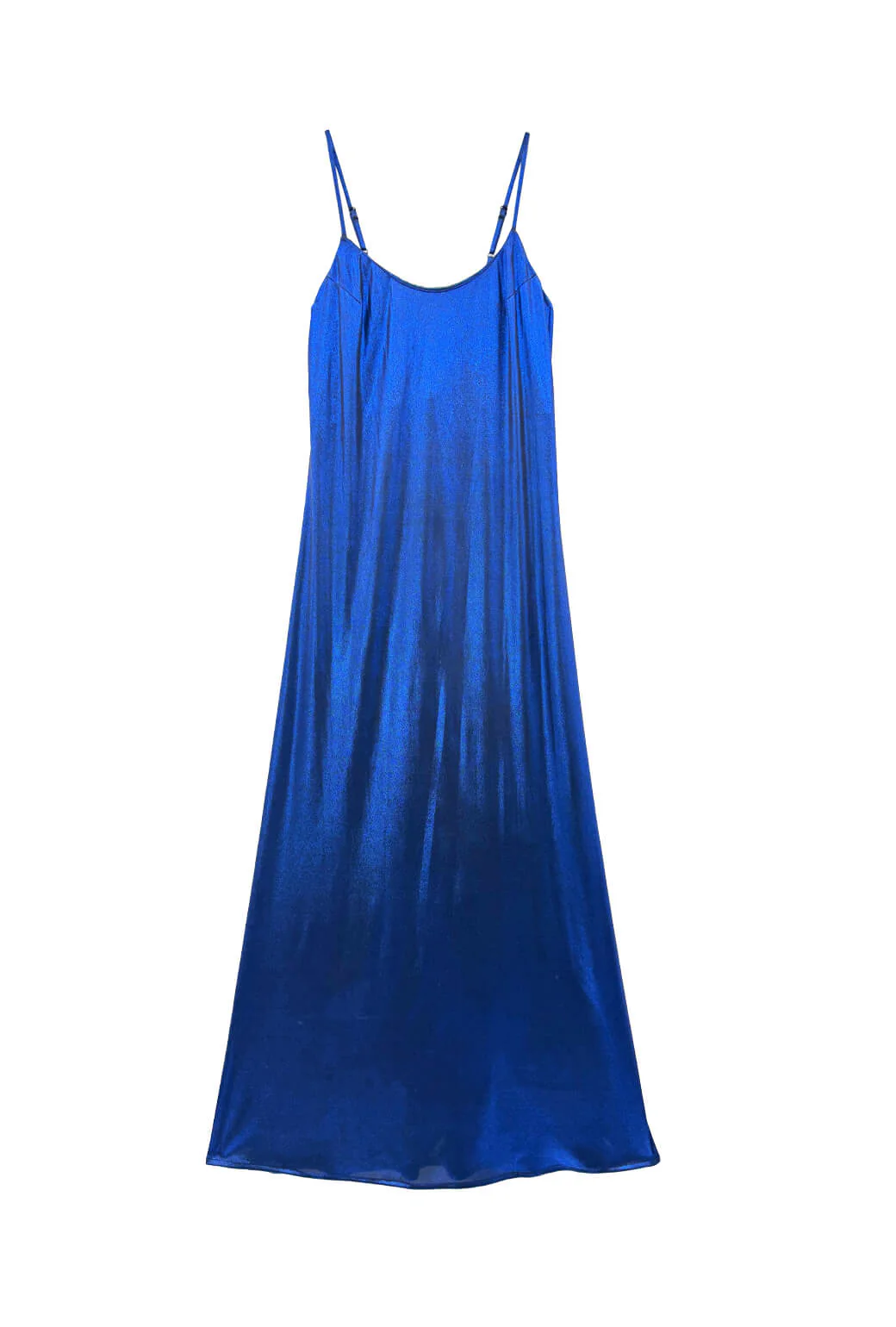 Slip Dress - Cobalt Lurex - BURU