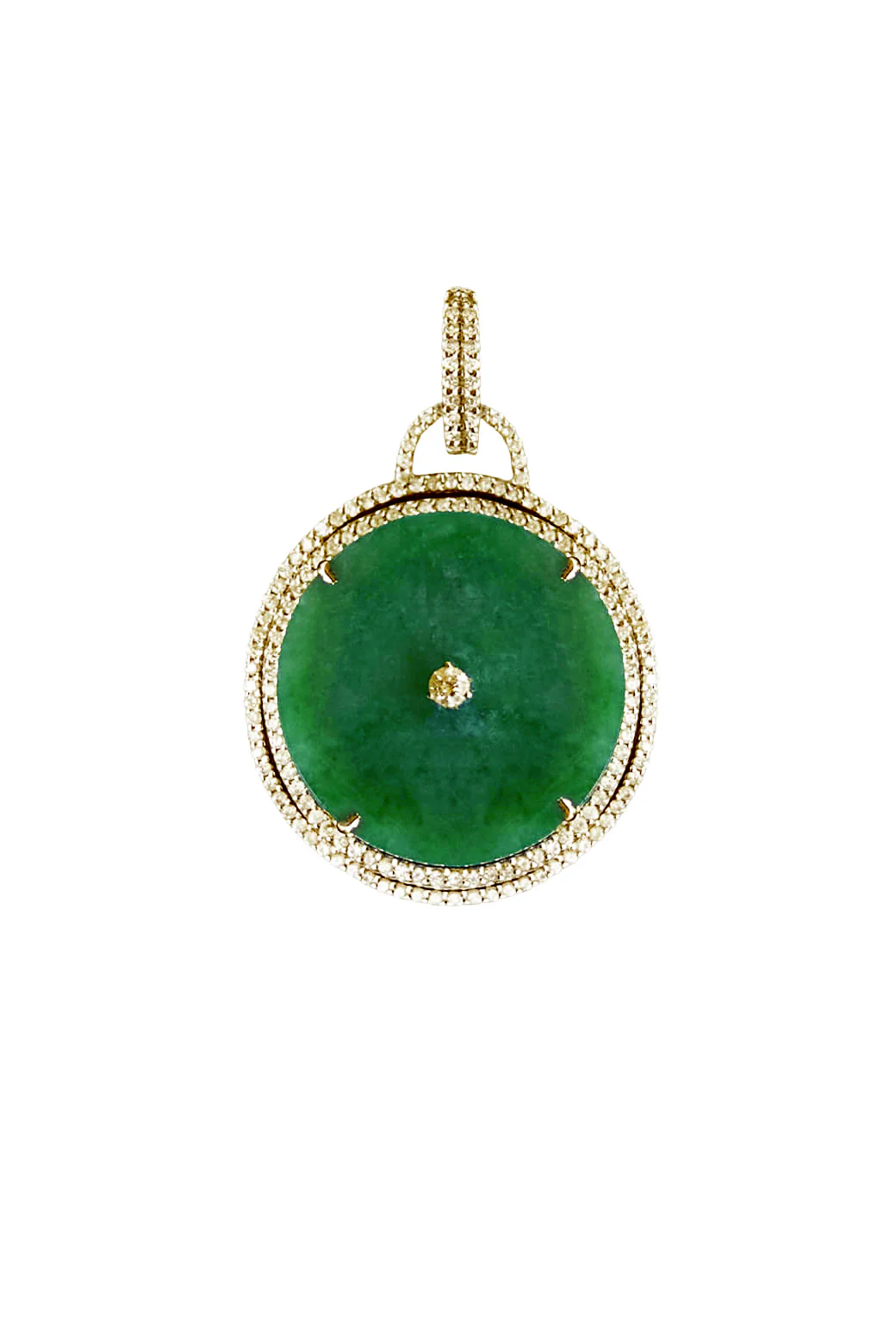 Buru Medallion - Diamond & Jade - BURU
