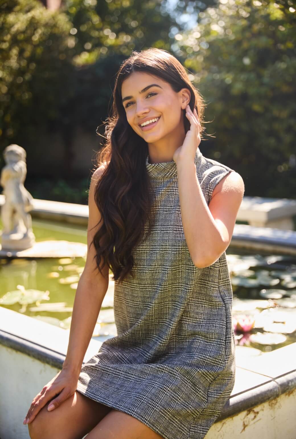 Mod Dress - Glen Plaid - BURU