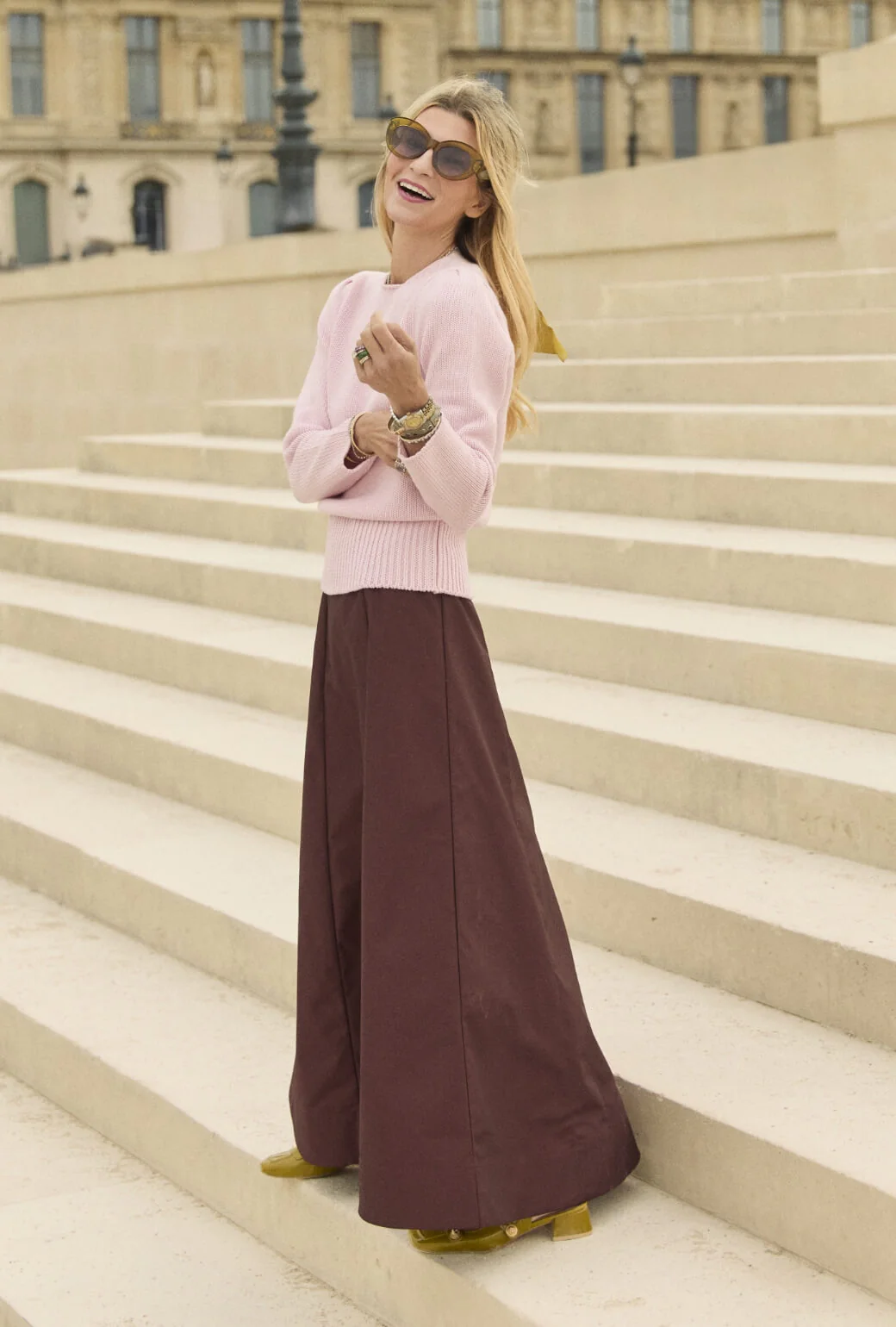 Guest Skirt - Chocolate Taffeta - BURU