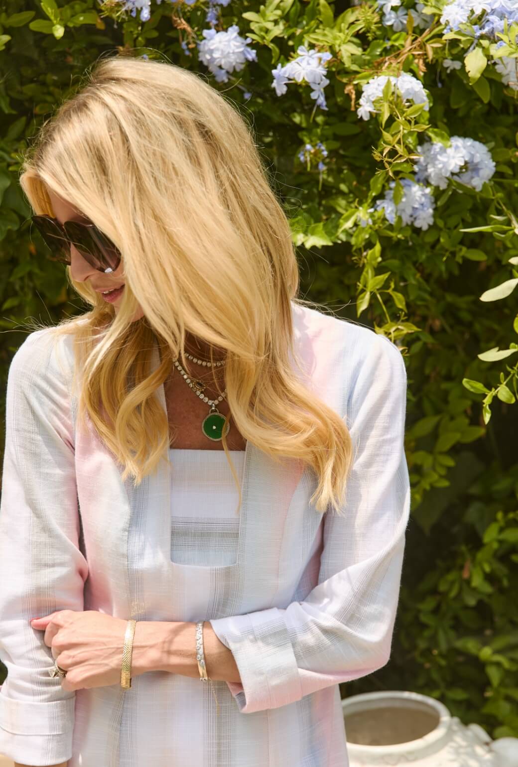 Deco Dress Maxi - Lake Stripe - BURU