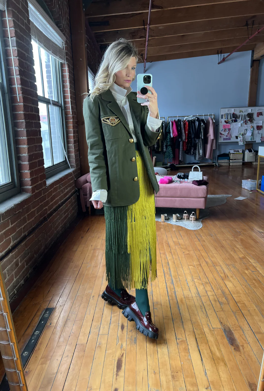 The Military Blazer - Olive Green - BURU