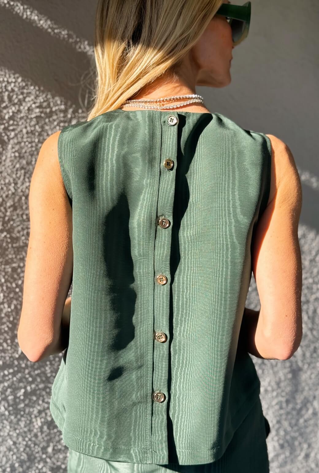 Le Ruffle Top - Jade Moiré - BURU