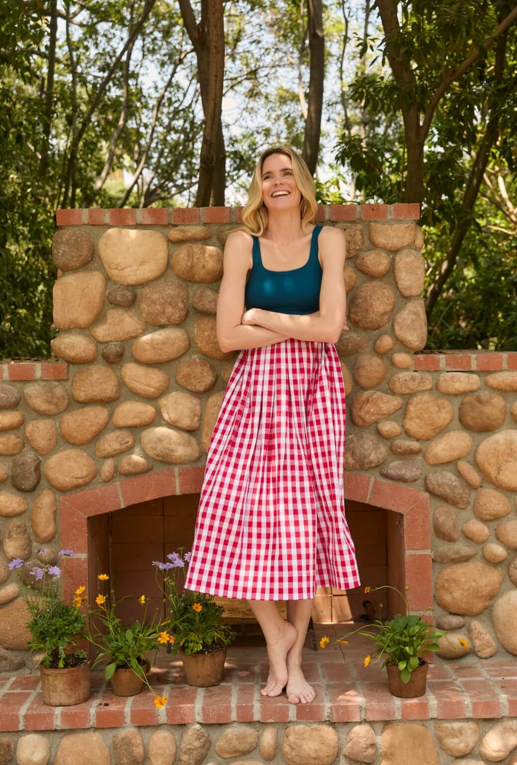 Sleeveless Body Suit - Navy - BURU