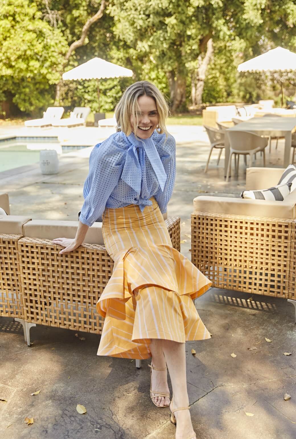 The Trumpet Teagan - Clementine Stripe - BURU