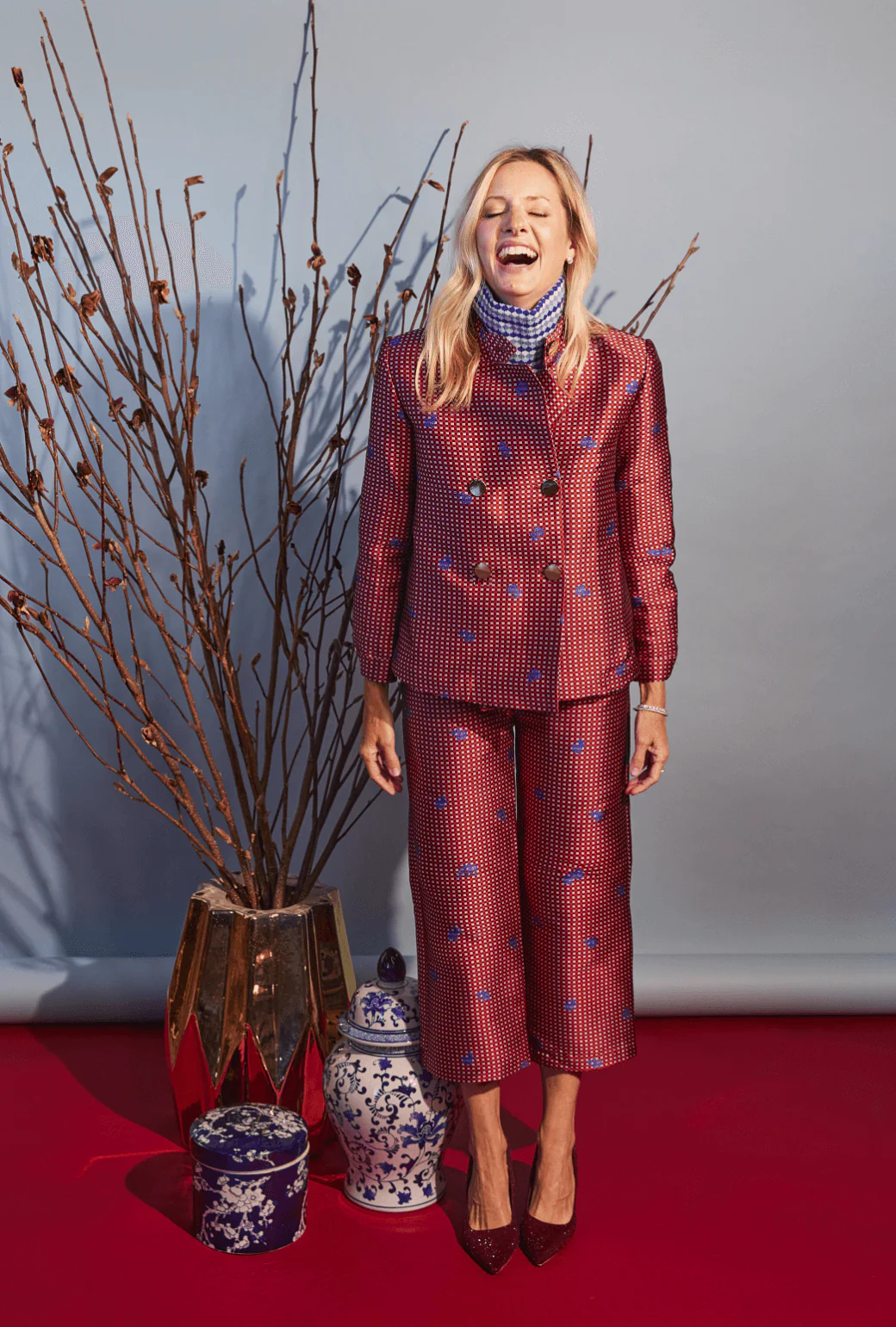 Swell Jacket - Gingham et Rose - BURU