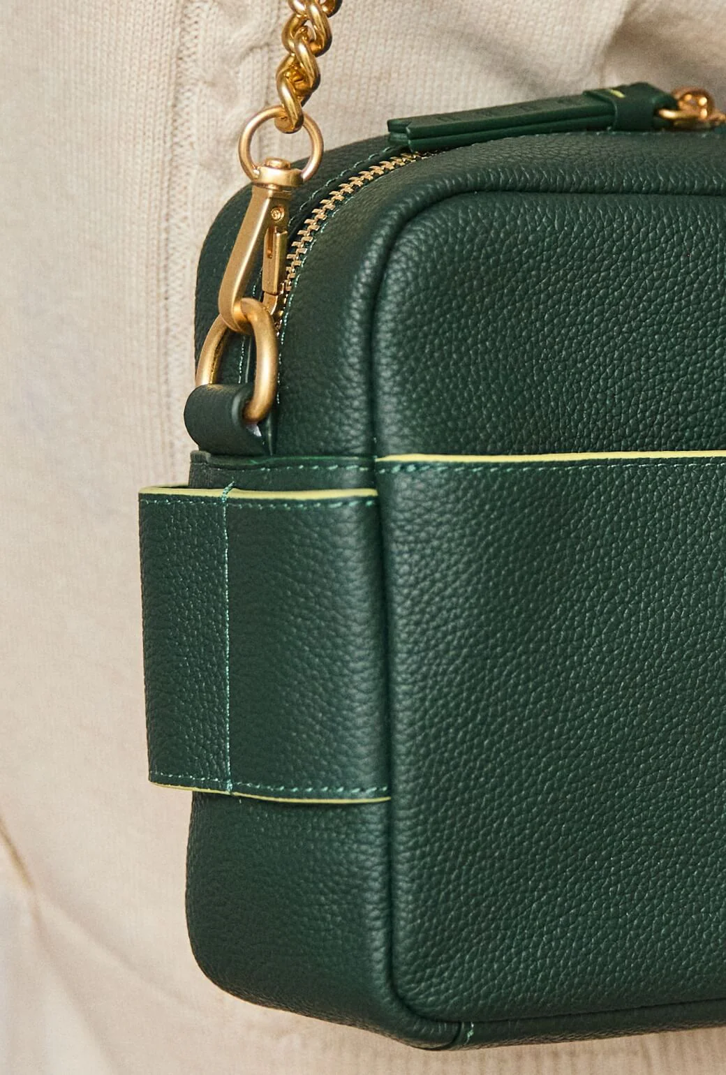 The Belmont Bag - Deep Green - BURU
