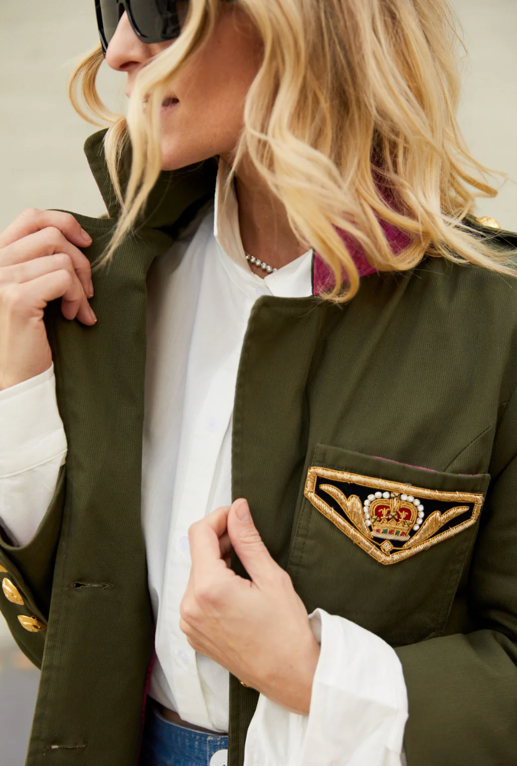 The Military Blazer - Olive Green - BURU