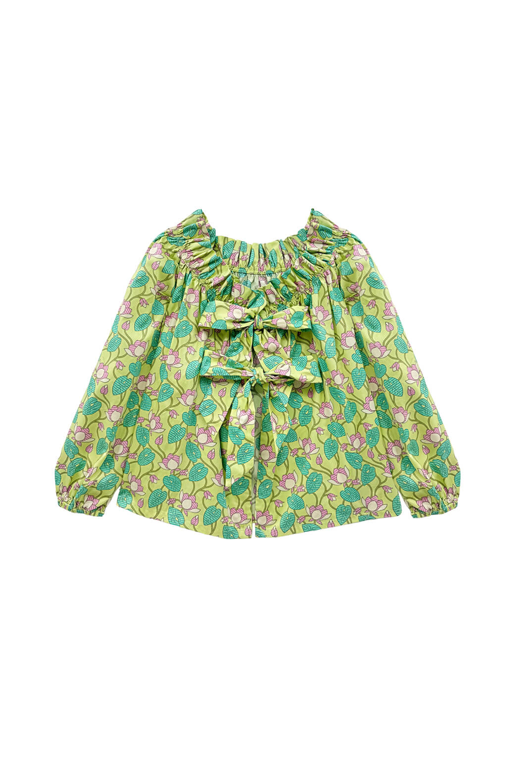 Bettie Ann Blouse - Lotus Flower - BURU