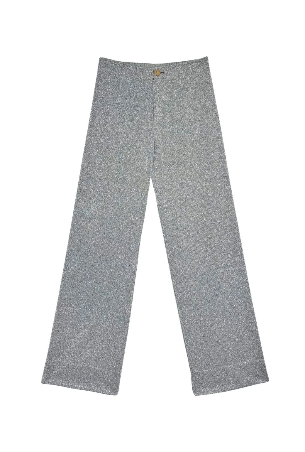 Sparkle Trousers - Silver - BURU