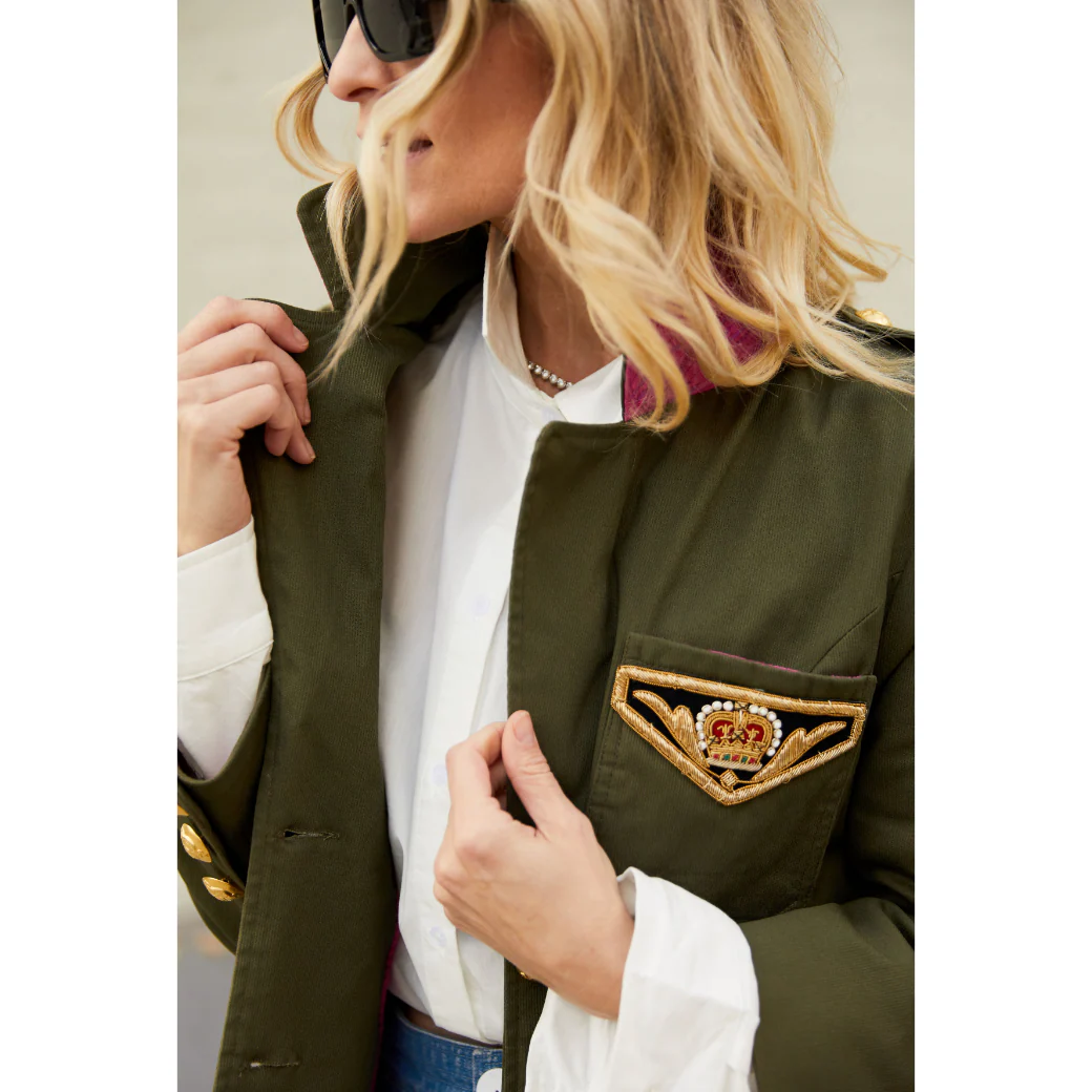 The Military Blazer - Olive Green - BURU