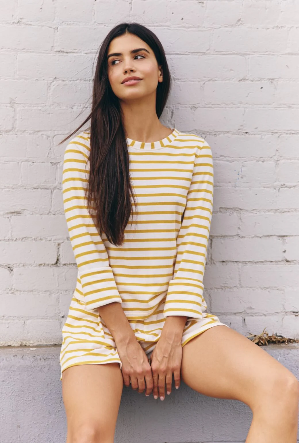 Lounge Set - Marigold Stripe - BURU