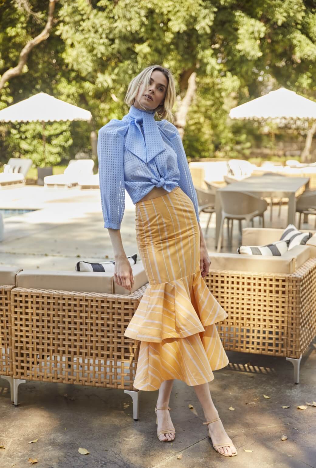 The Trumpet Teagan - Clementine Stripe - BURU