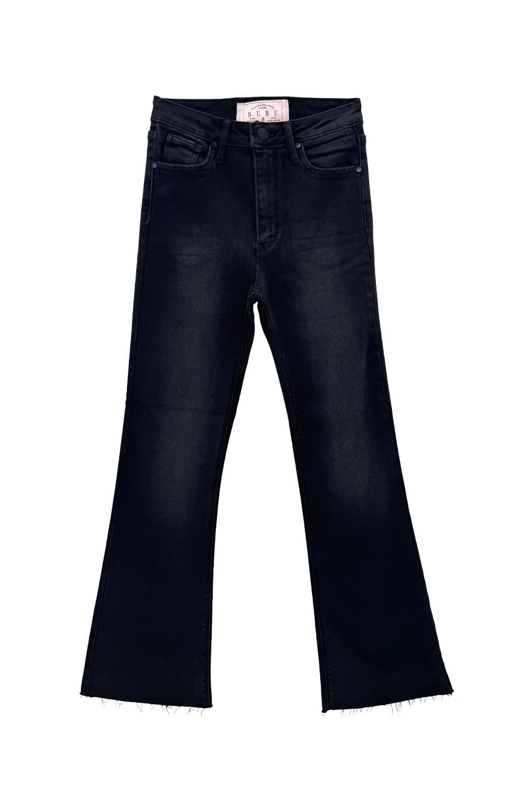 Cropped Flares - Black - BURU
