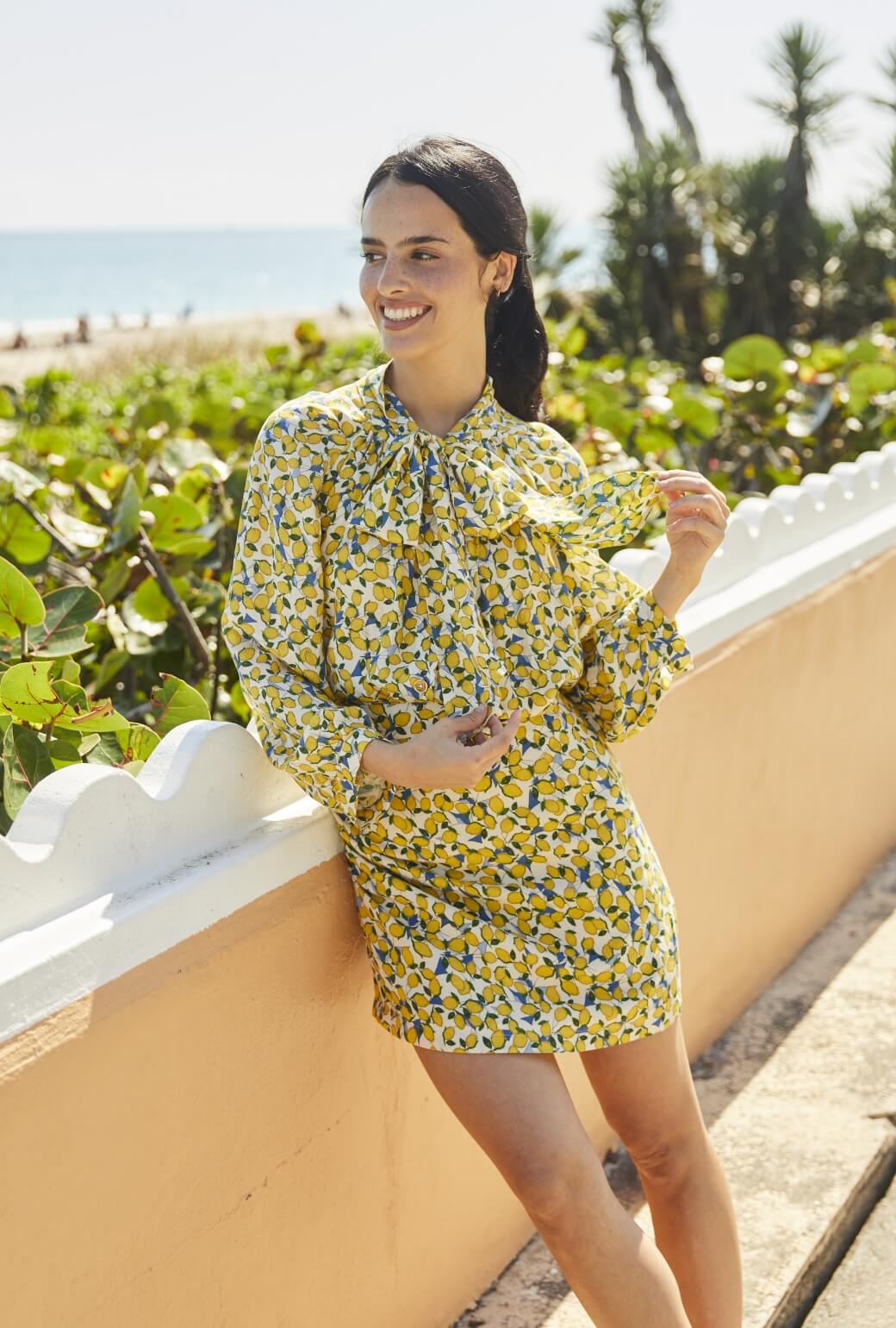 Pencil MINI Skirt - Limoncello - BURU