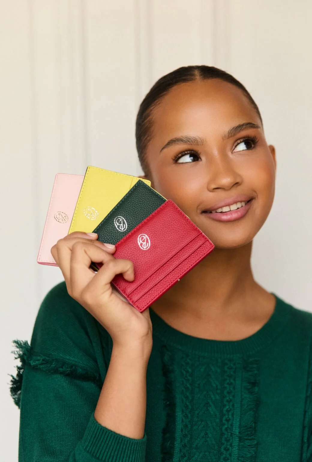 The Evelyn Card Case - Chartreuse - BURU