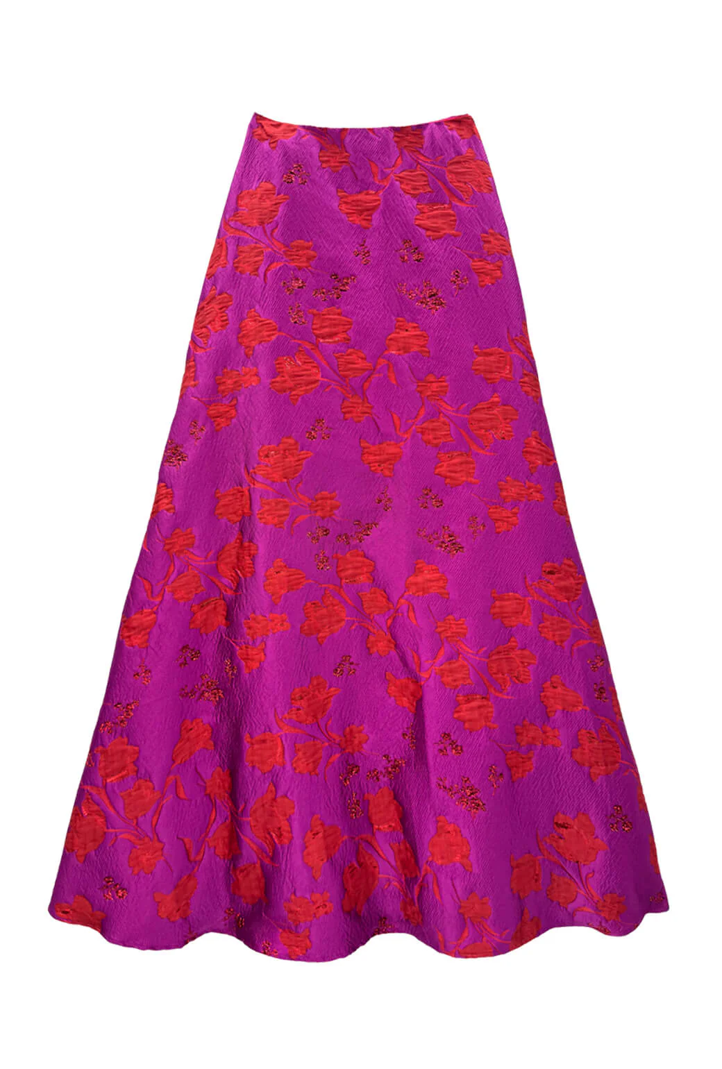 The Laura Skirt MAXI - Rani Pink - BURU