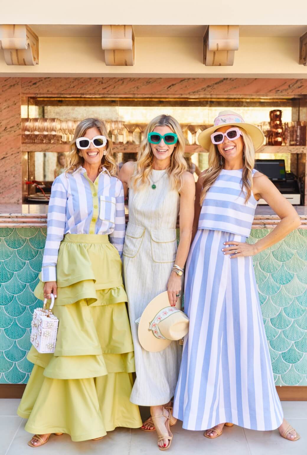 Buru x PBL Guest Skirt - Cabana Stripe - BURU