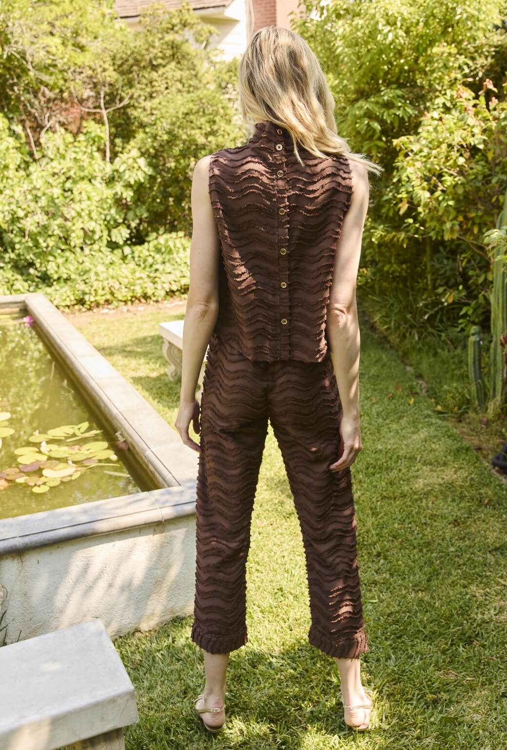 Everyday Pants - Chocolate Fringe - BURU