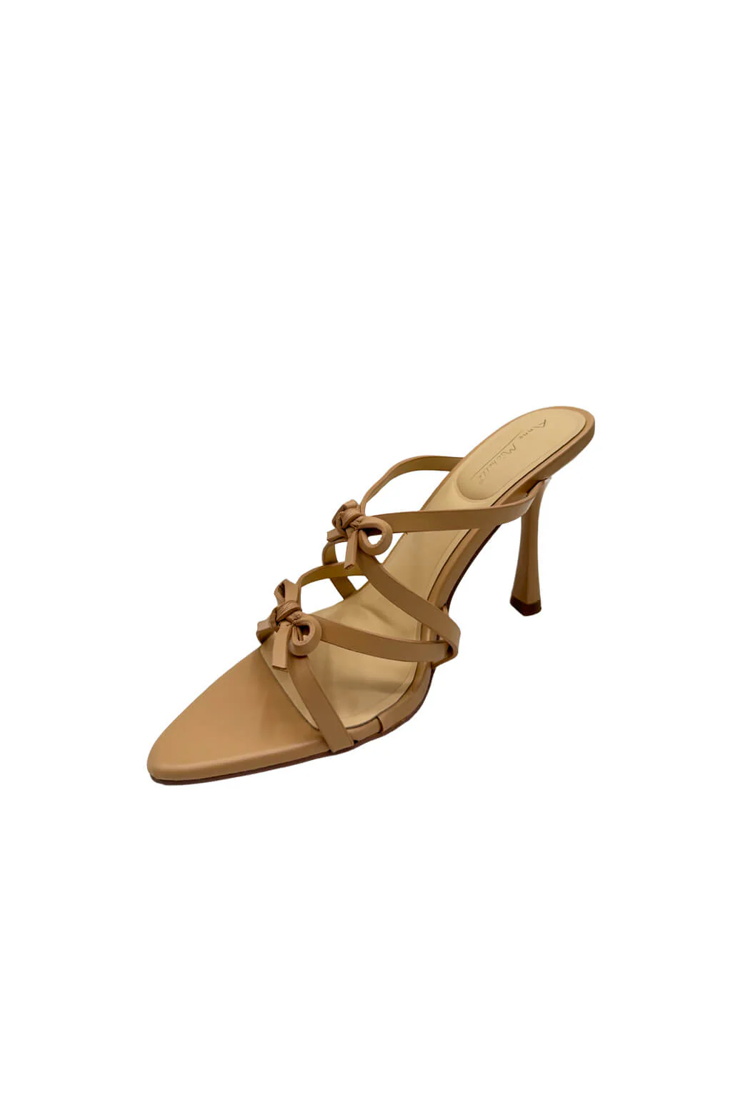Strappy Bow Heel - Sand - BURU