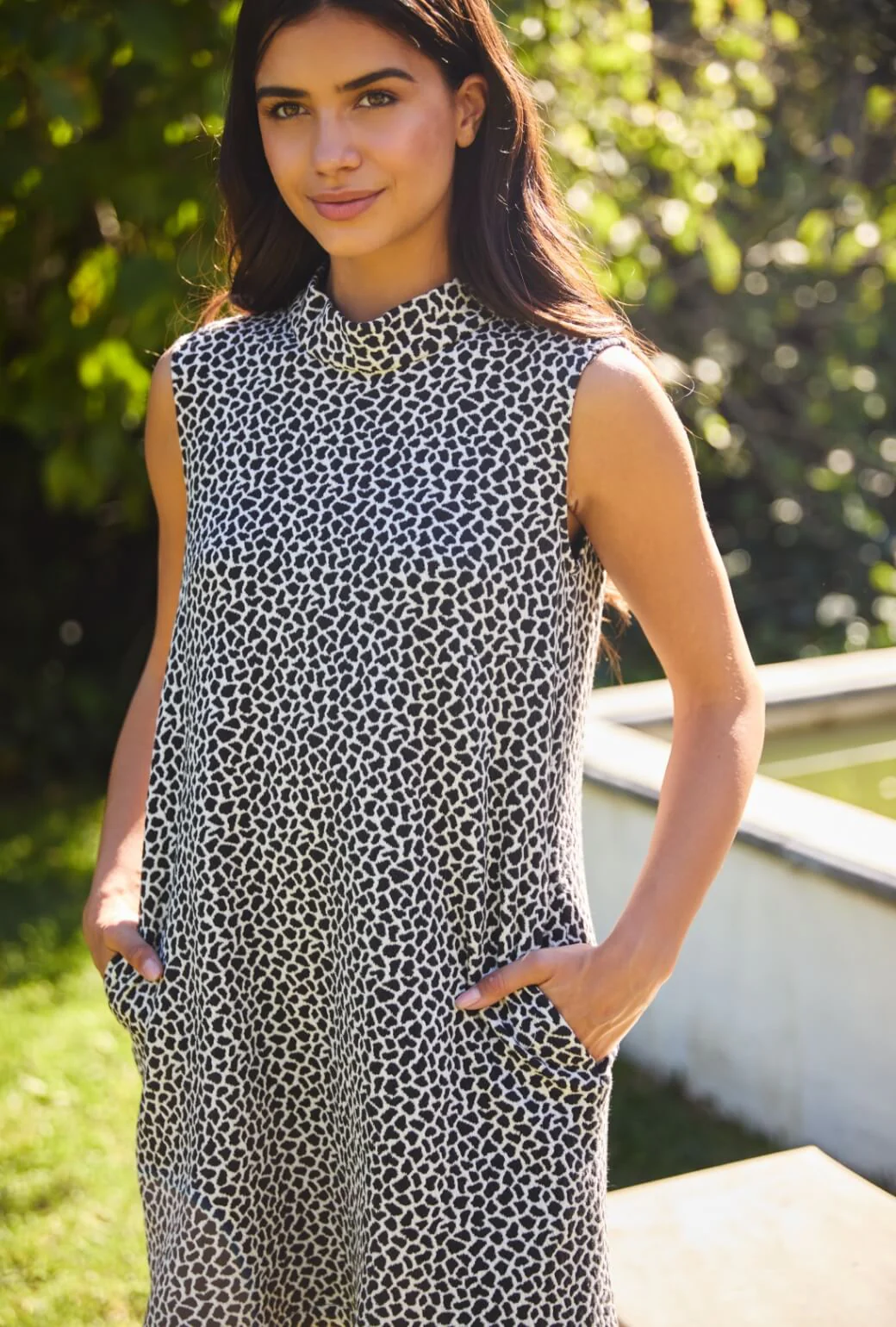 Mod Dress - Abstract Animal - BURU