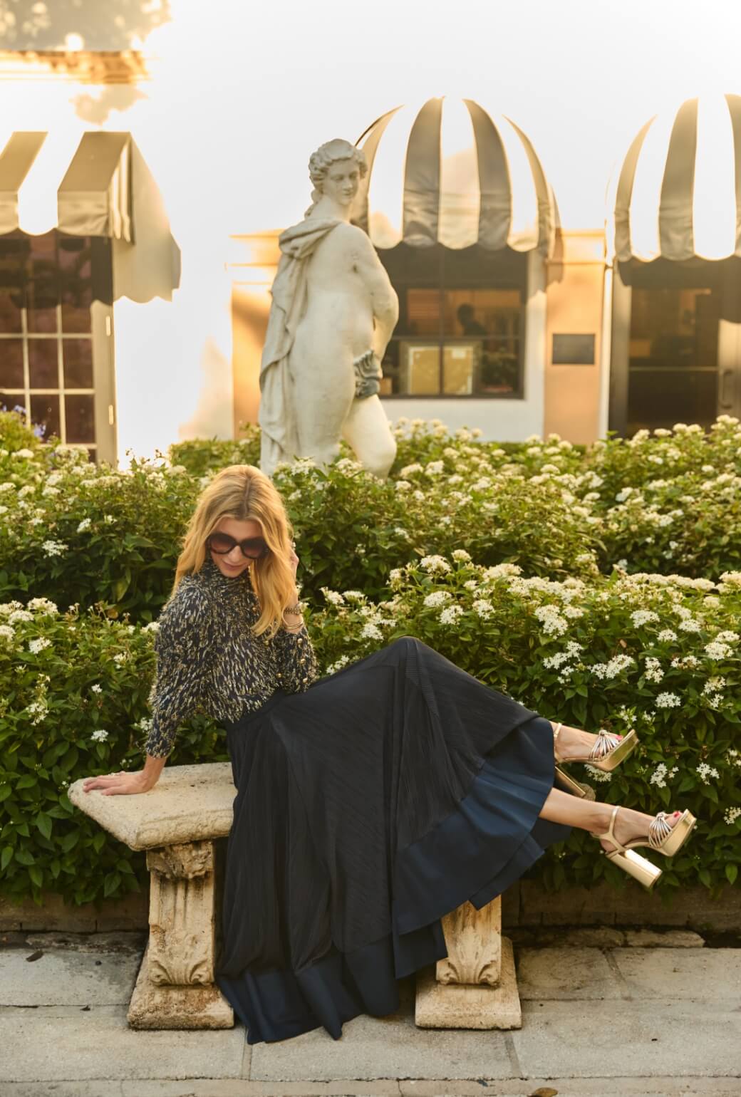 Lucinda Skirt - Midnight - BURU