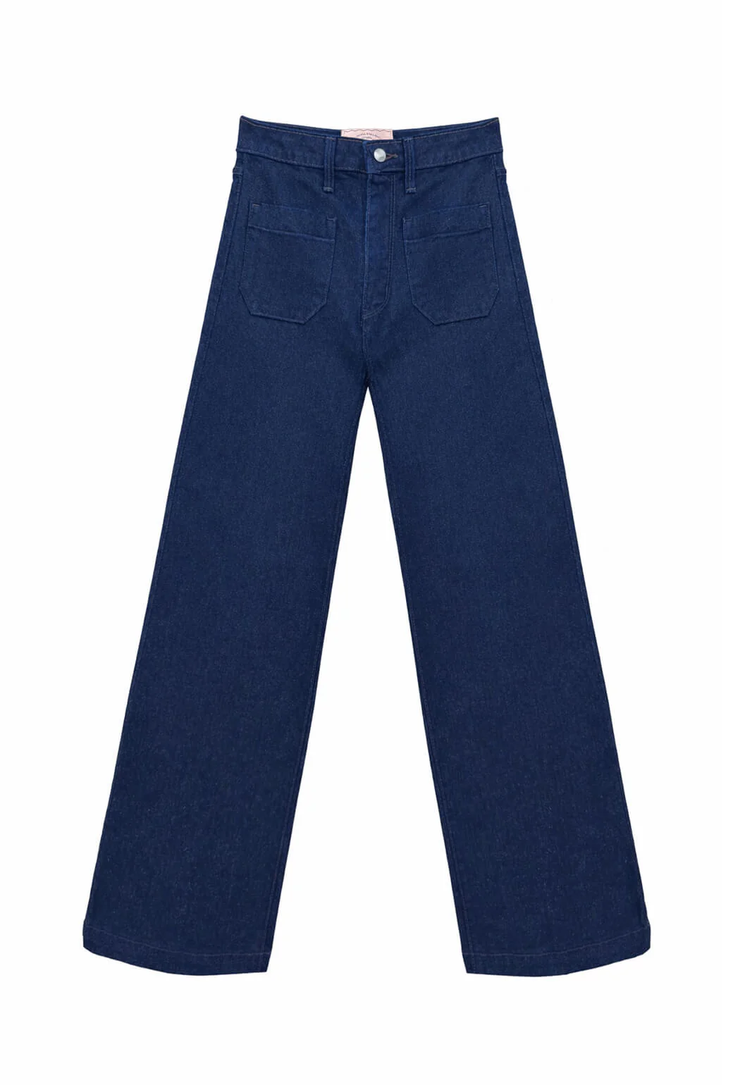 Patch Pocket Jeans - Navy - BURU