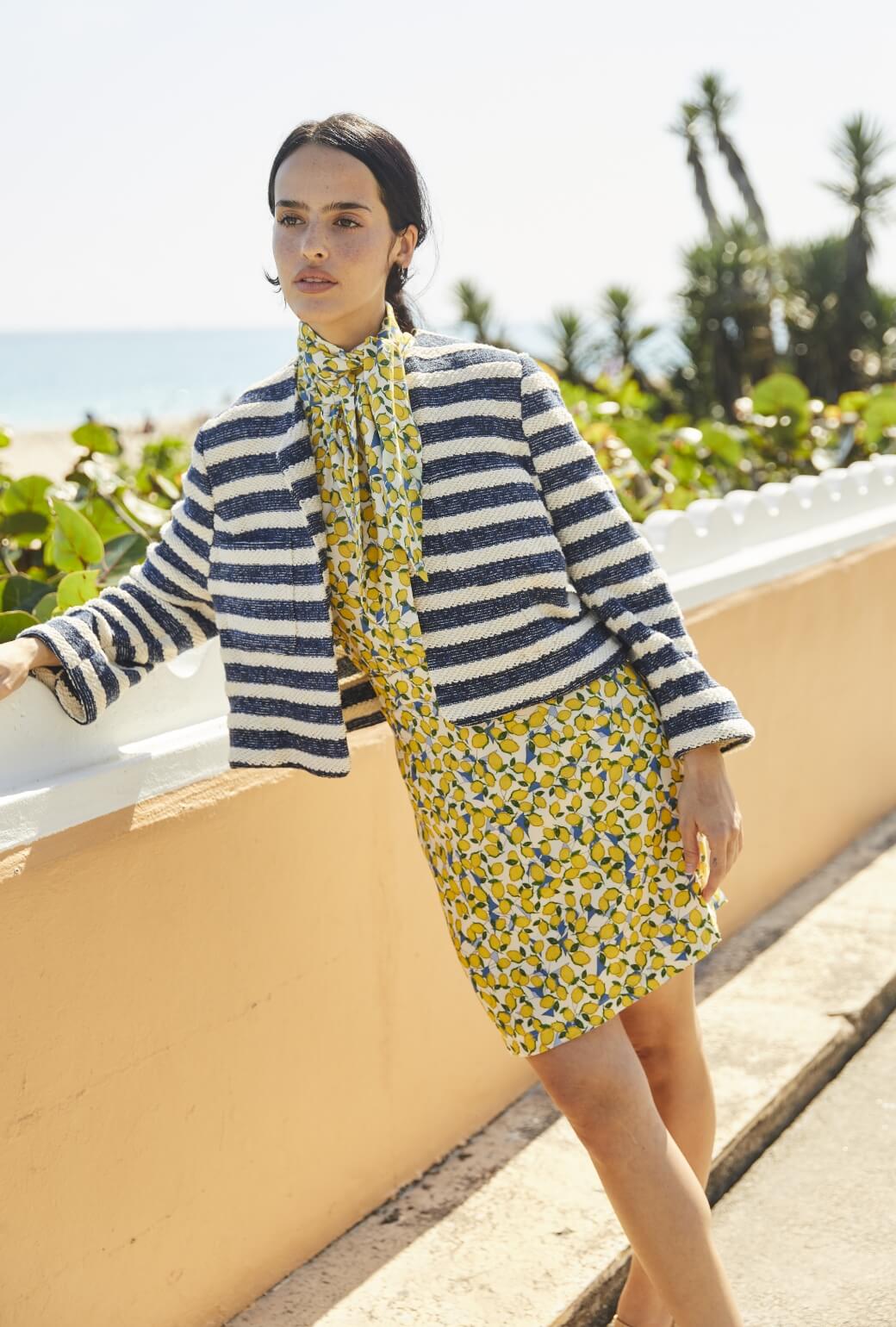 Pencil MINI Skirt - Limoncello - BURU