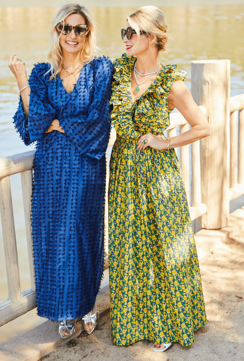 The Sleeveless Blanche Dress - Yellow Tulip - BURU