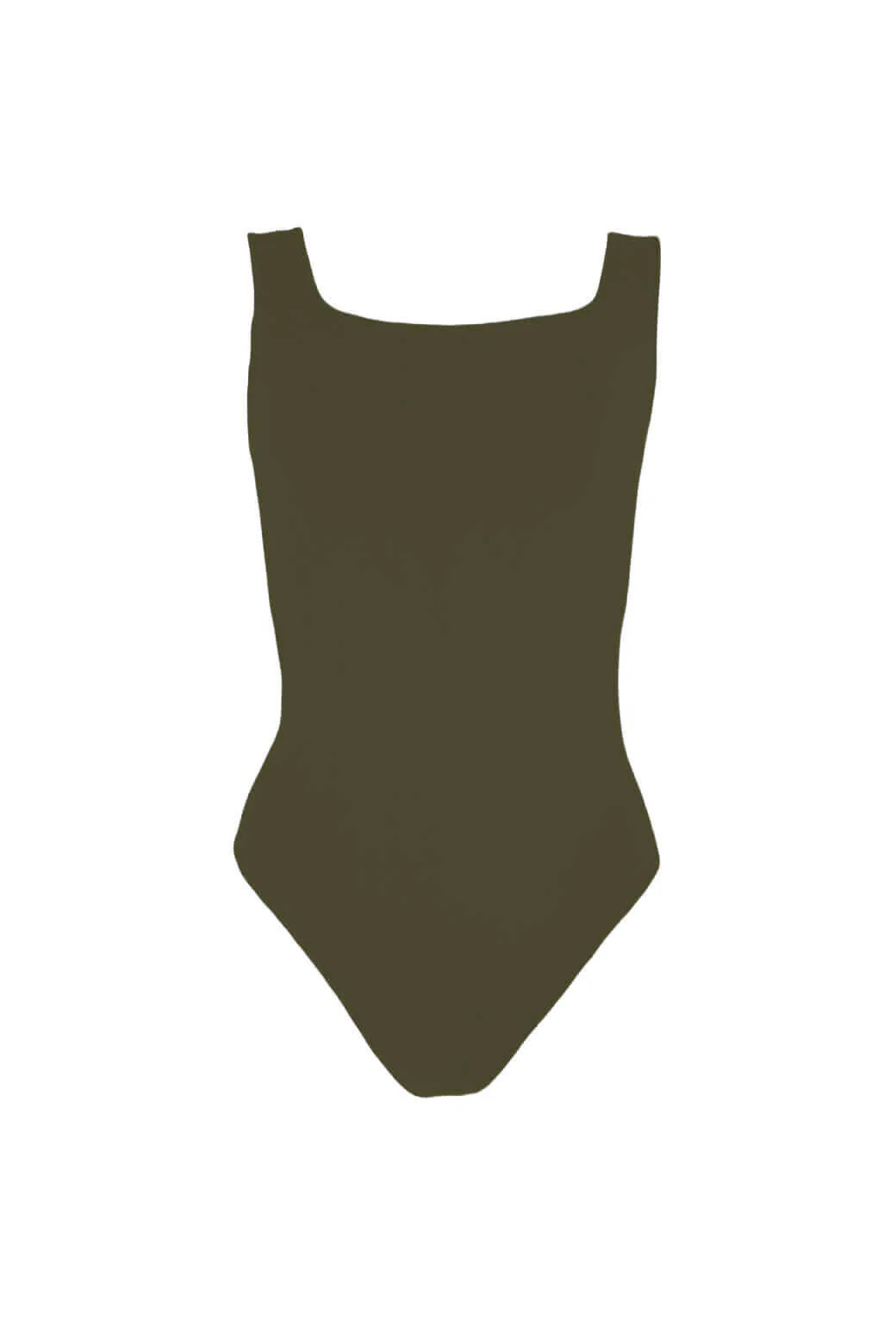 Sleeveless Body Suit - Olive - BURU