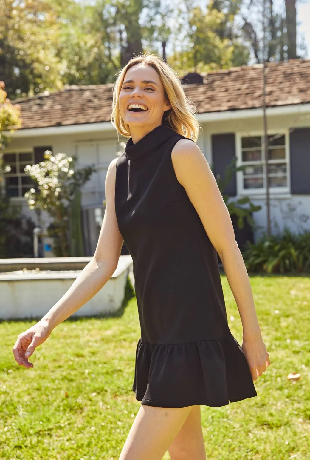 The Birdie Dress - Black - BURU