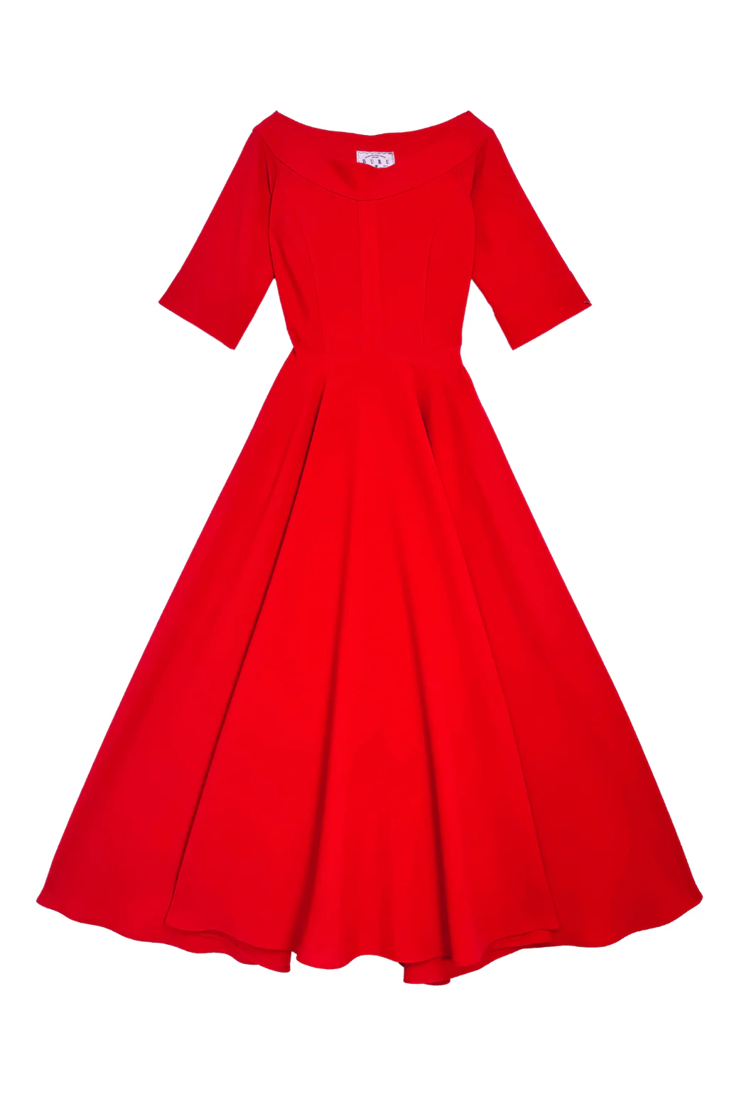 Mary Dress - Red Pebble - BURU