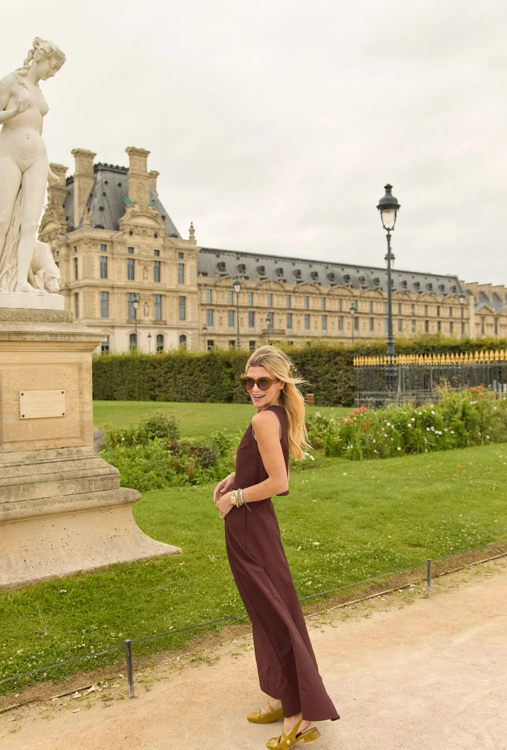 Audrey Top - Chocolate Taffeta - BURU