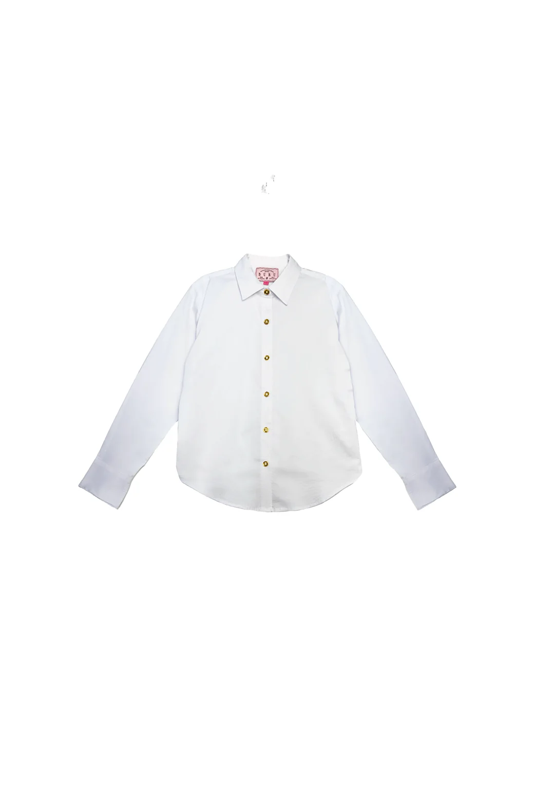 Mel Button Down Shirt - White - BURU